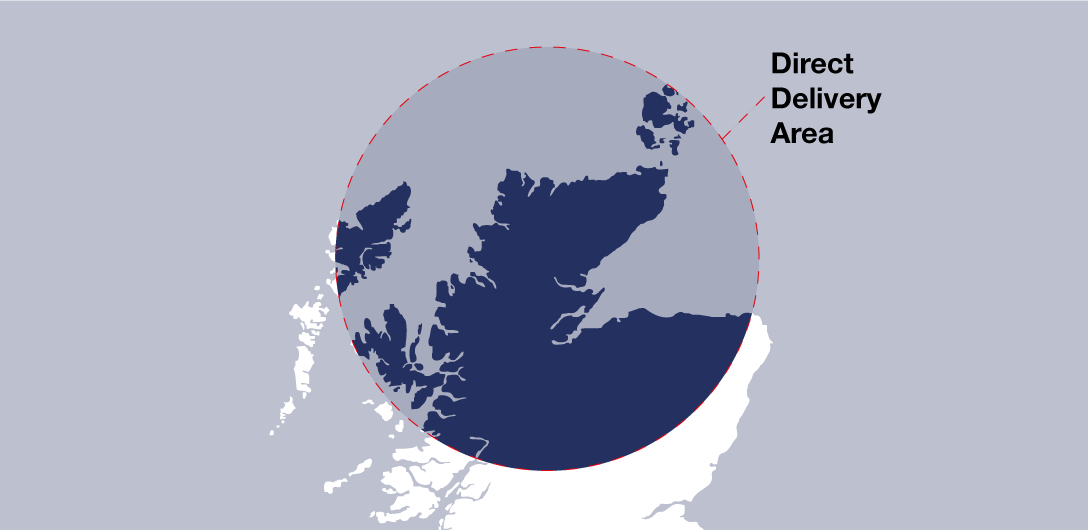 Direct delivery area